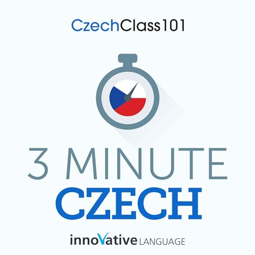 3-Minute Czech - 25 Lesson Series Audiobook by Innovative Language Learning LLC