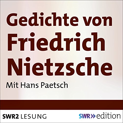 Gedichte von Friedrich Nietzsche by Friedrich Nietzsche