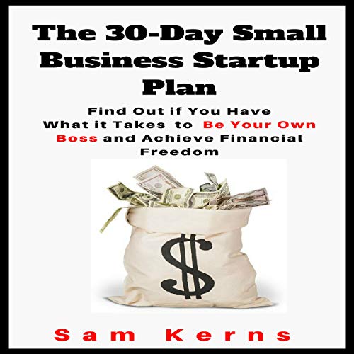 The 30-Day Small Business Startup Plan: Find Out If You Have What It Takes to Be Your Own Boss and Achieve Financial Freedom
