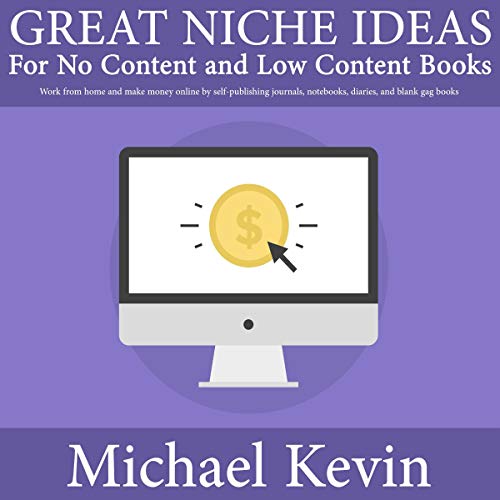 Great Niche Ideas for No Content and Low Content Books
