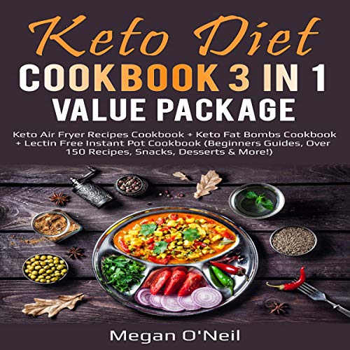 Keto Diet Cookbook 3 in 1 Value Package