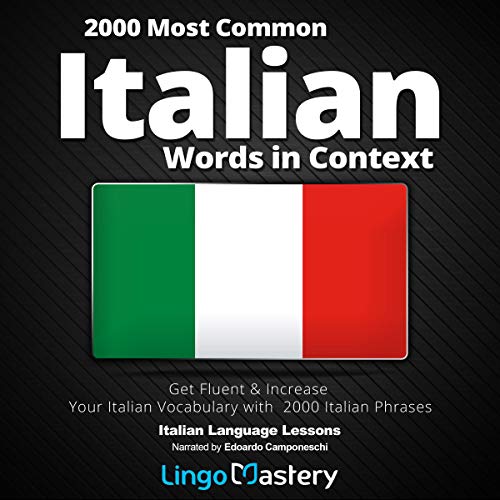 2000 Most Common Italian Words in Context