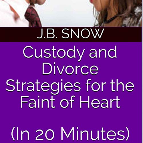 Custody and Divorce Strategies for the Faint of Heart (In 20 Minutes)