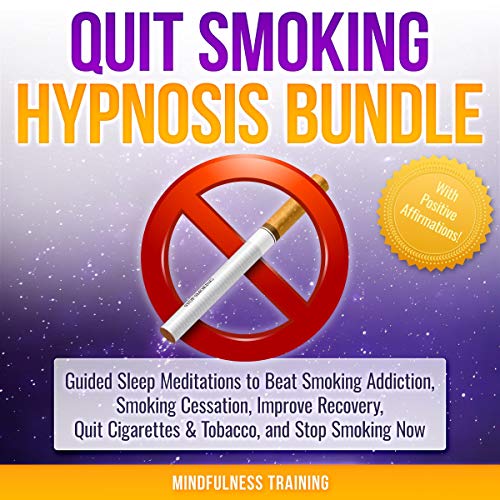 Quit Smoking Hypnosis Bundle with Positive Affirmations