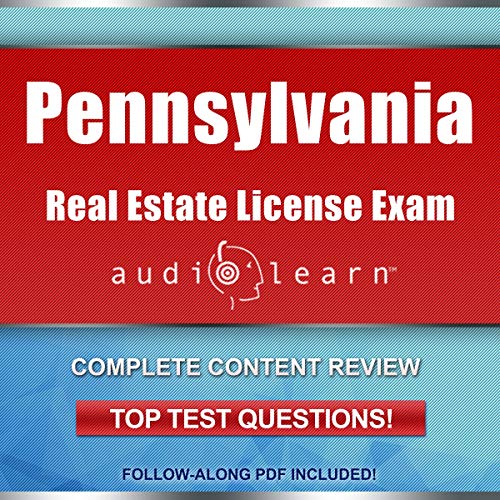 Pennsylvania Real Estate License Exam AudioLearn