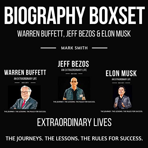 Biography Boxset: Elon Musk, Jeff Bezos & Warren Buffett