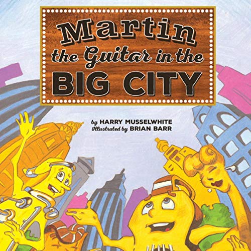 Martin the Guitar in the Big City
