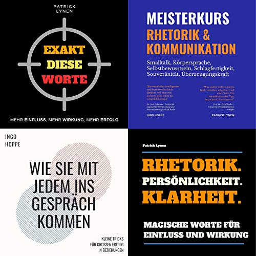 PREMIUM-BUNDLE - Rhetorik, Kommunikation, Selbstbewusstsein, Schlagfertigkeit, Überzeugungskraft by Patrick Lynen