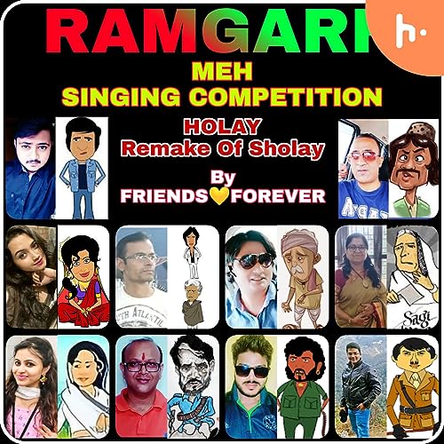 Sholay comedy Ramgarh meh singing Competition by Abanish Deb