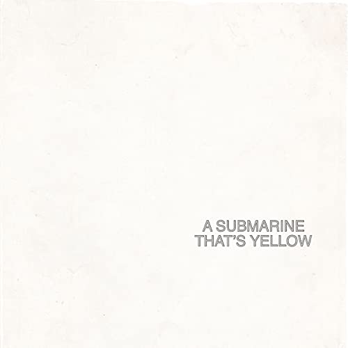 A Submarine That's Yellow