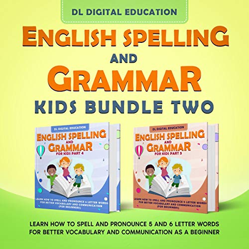 English Spelling and Grammar - Kids Bundle 2