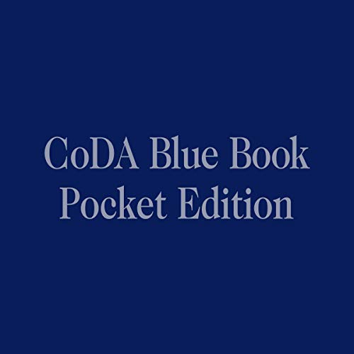 CoDA Blue Book: Pocket Edition