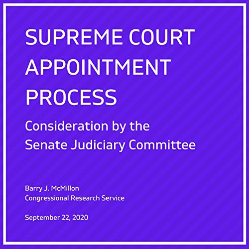 Supreme Court Appointment Process by Barry J. McMillion