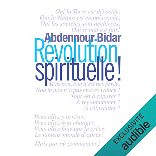 Révolution spirituelle by Abdennour Bidar