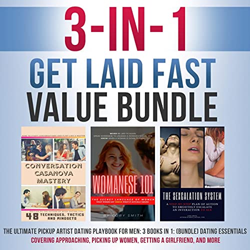 The Ultimate Pickup Artist Dating Playbook for Men: 3 Books in 1