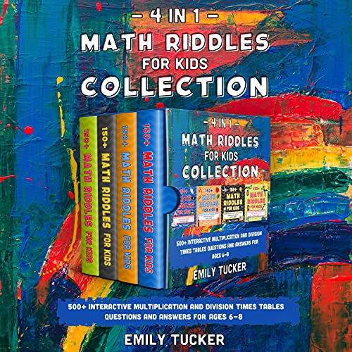 4 in 1: Math Riddles for Kids Collection