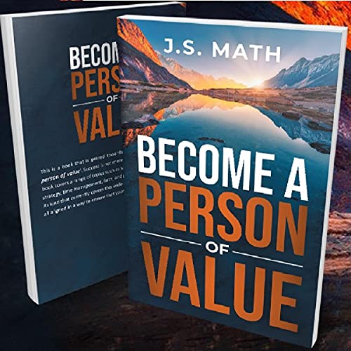 Become a Person of Value