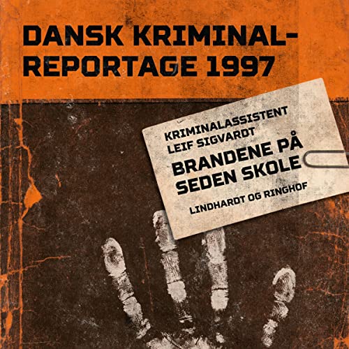 Brandene på Seden Skole by Various authors