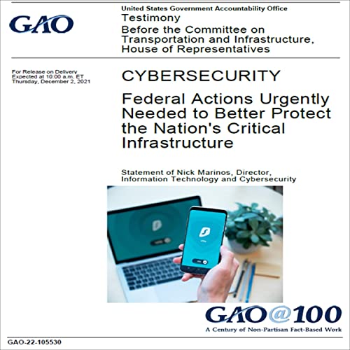 Cybersecurity: Testimony Before the Committee on Transportation and Infrastructure, House of Representatives