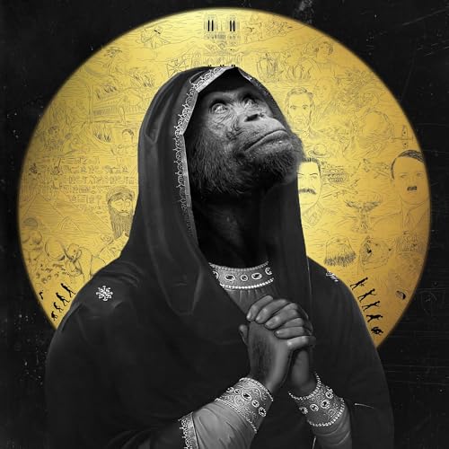 Történelem, csimpánz, isten by Györe Zoltán