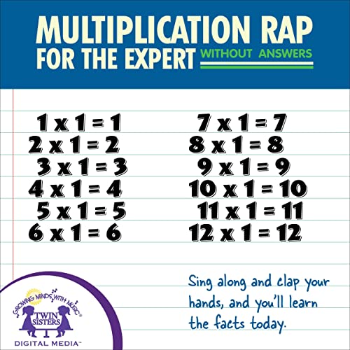 Multiplication Rap for the Expert Without Answers