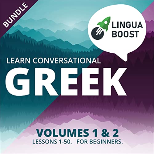 Learn Conversational Greek Vol. 1 & 2 Bundle