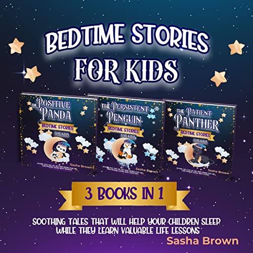 Bedtime Stories for Kids: 3 Books in 1