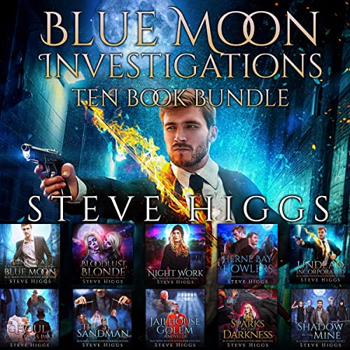 Blue Moon Investigations: A Second Ten Book Bundle by Steve Higgs