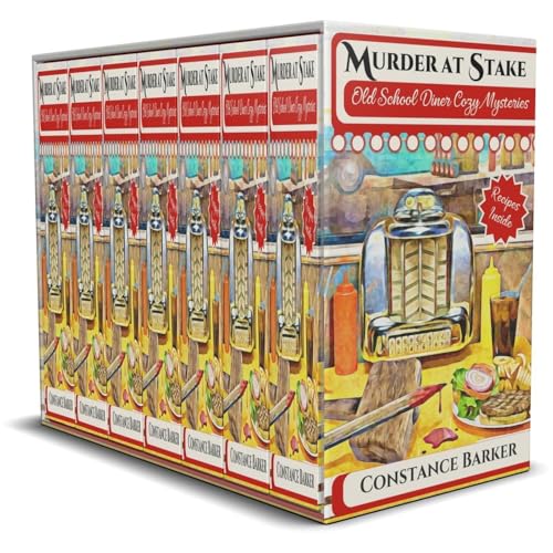 The Complete 7 Book Old School Diner Cozy Mystery Series by Constance Barker