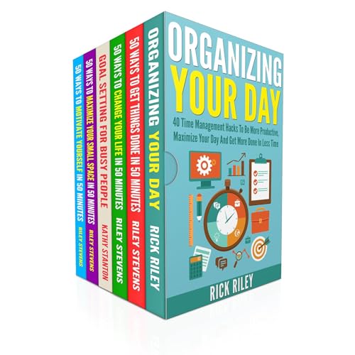 Organize Your Day And Increase Productivity Box Set (6 in 1)