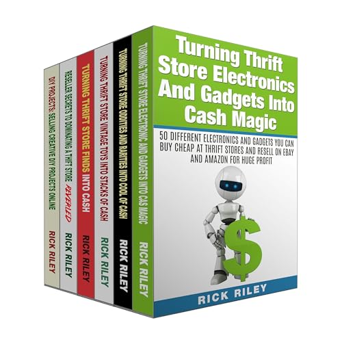 Turning Thrift Store Finds Into Cash Box Set (6 in 1)