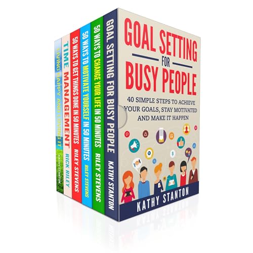 Motivation And Goal Setting Strategies Box Set (6 in 1)