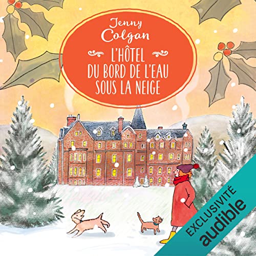 L'hôtel du bord de l'eau sous la neige