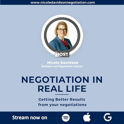 Negotiation in Real Life by Nicole Davidson