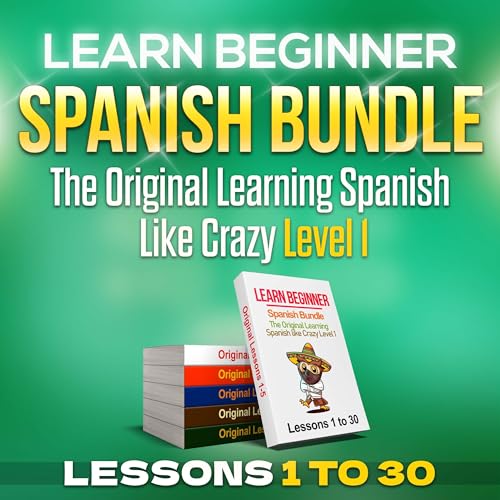 Learn Beginner Spanish Bundle by Patrick Jackson