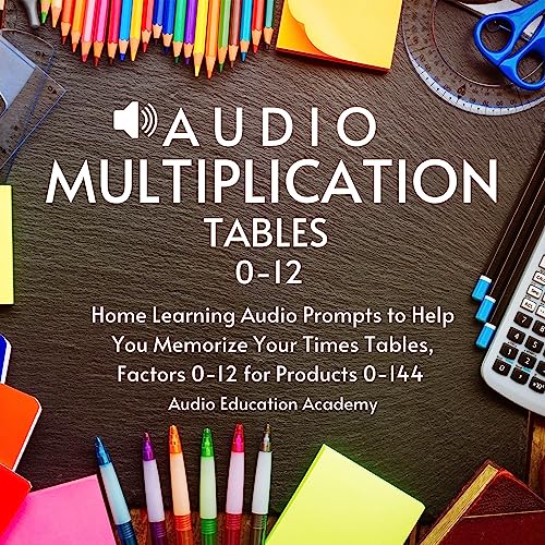 Audio Multiplication Tables 0-12