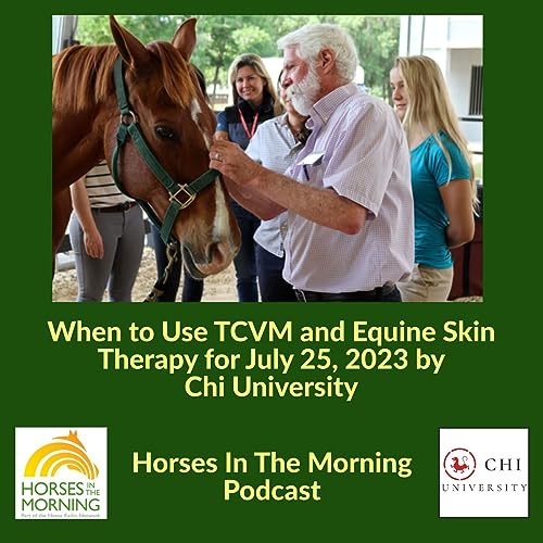 When to Use TCVM and Equine Skin Therapy for July 25, 2023 by Chi University - Horses in the Morning by Unknown