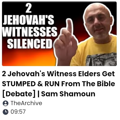 2 Jehovah's Witness Elders Get STUMPED & RUN From The Bible [Debate] | by Unknown