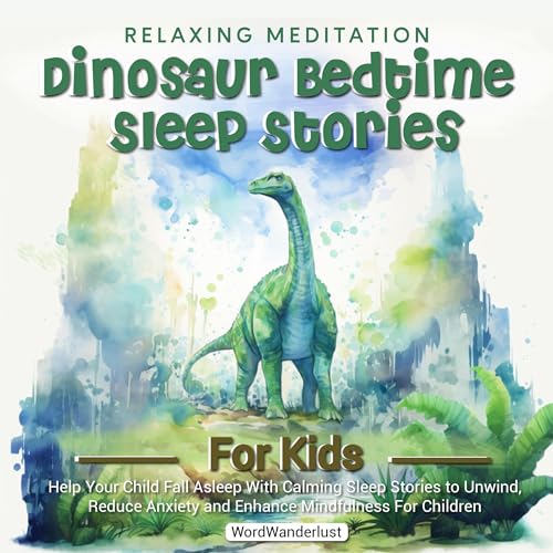 Relaxing Meditation Dinosaur Bedtime Stories for Kids
