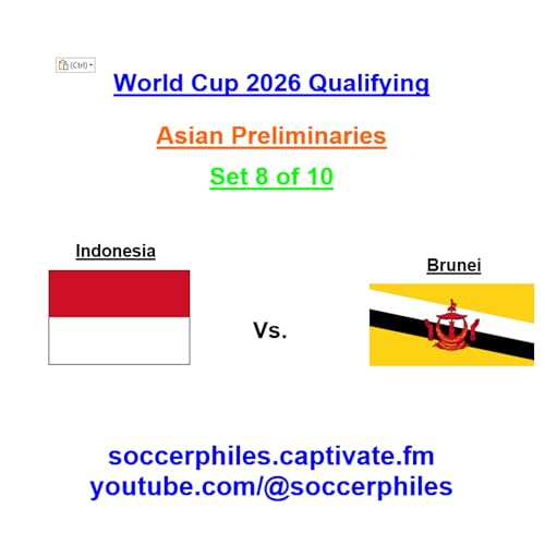 World Cup 2026 Qualifying – Asia Preliminaries – Indonesia vs Brunei by Unknown