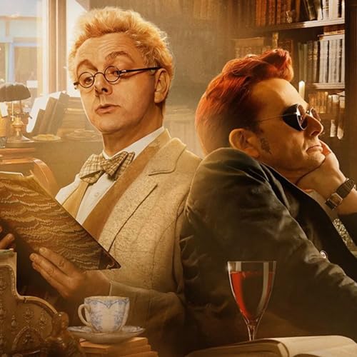 Good Omens by: Neil Gaimen & Terry Pratchett by Maranara Sause 😜✌️