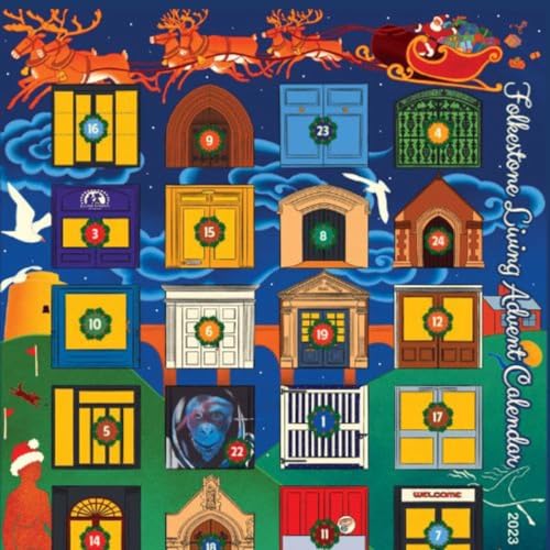Folkestone Living Advent Calendar by Jim Jam Arts