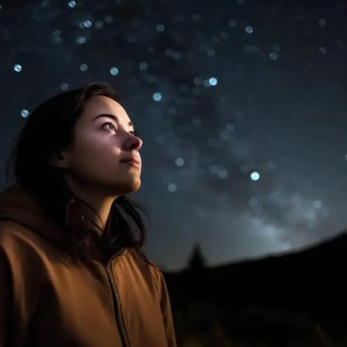 Looking Up at the International Space Station by Unknown