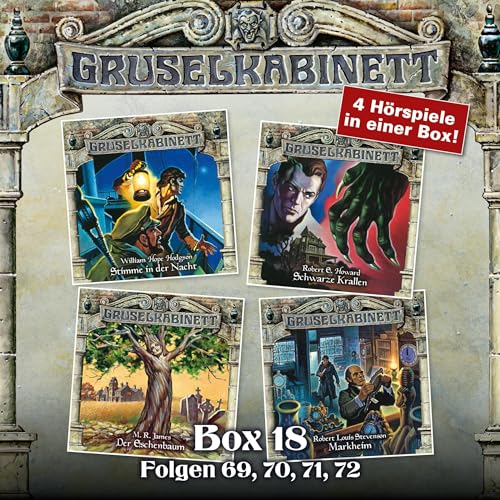 Gruselkabinett Box 18 - Folgen 69, 70, 71, 72