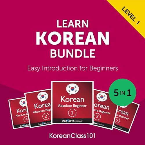 Learn Korean Bundle - Easy Introduction for Beginners by Innovative Language Learning LLC