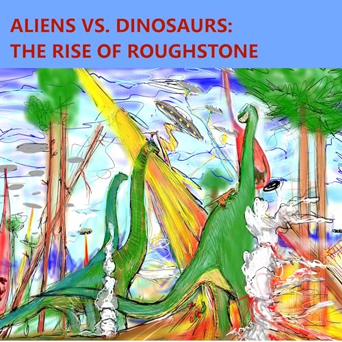 Aliens vs. Dinosaurs by Nick Delmedico