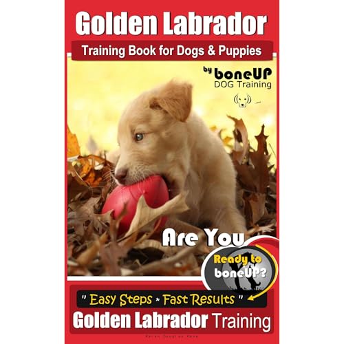 Golden Labrador Training Book for Dogs & Puppies by Bone Up Dog Training