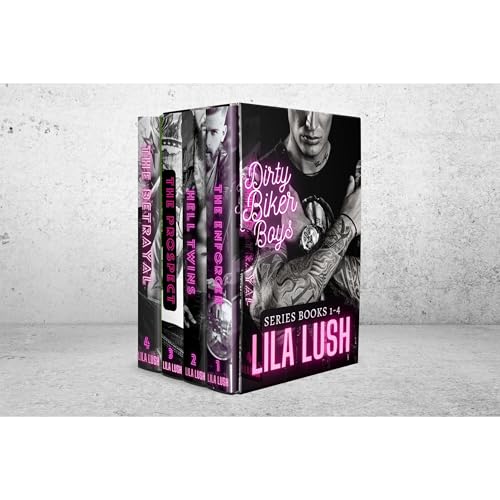 Dirty Biker Boys MC Box set: Books 1-4: Dark MC Reverse Harem MC Romance