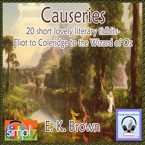 Causeries by E. K. Brown - editor