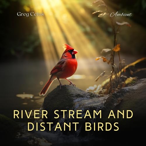 River Stream and Distant Birds by Greg Cetus